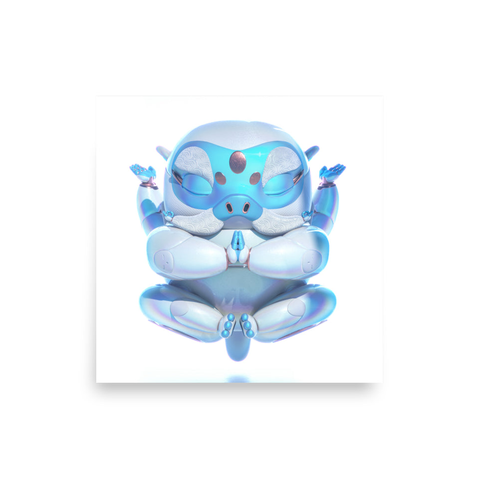 Aum's Tranquility - Art Print