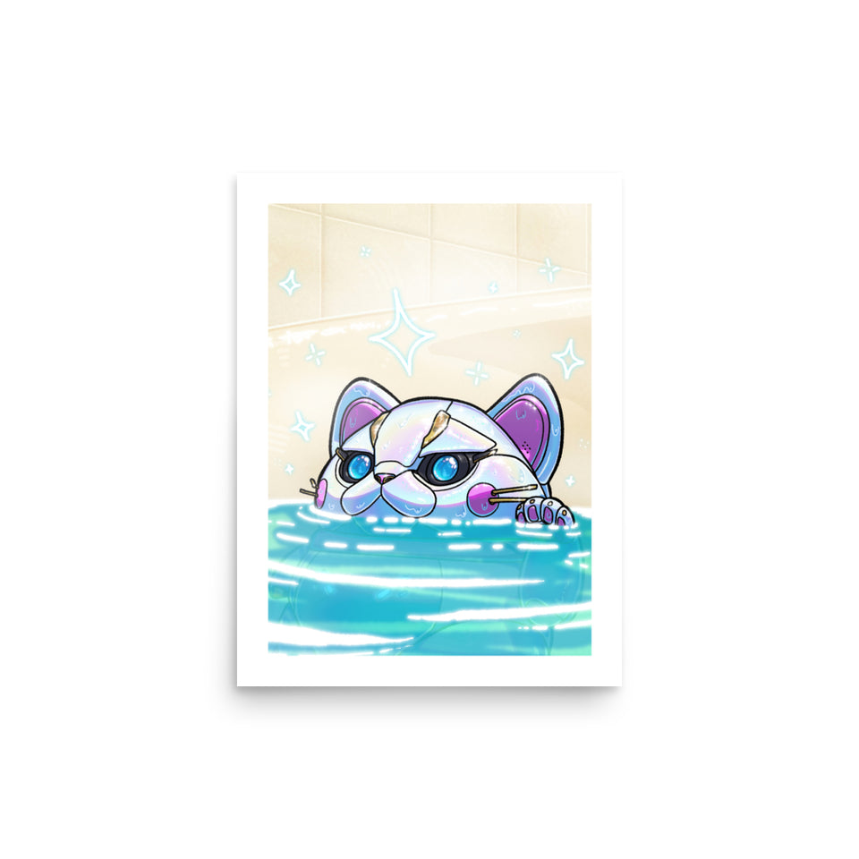 Luca in Bath - Art Print