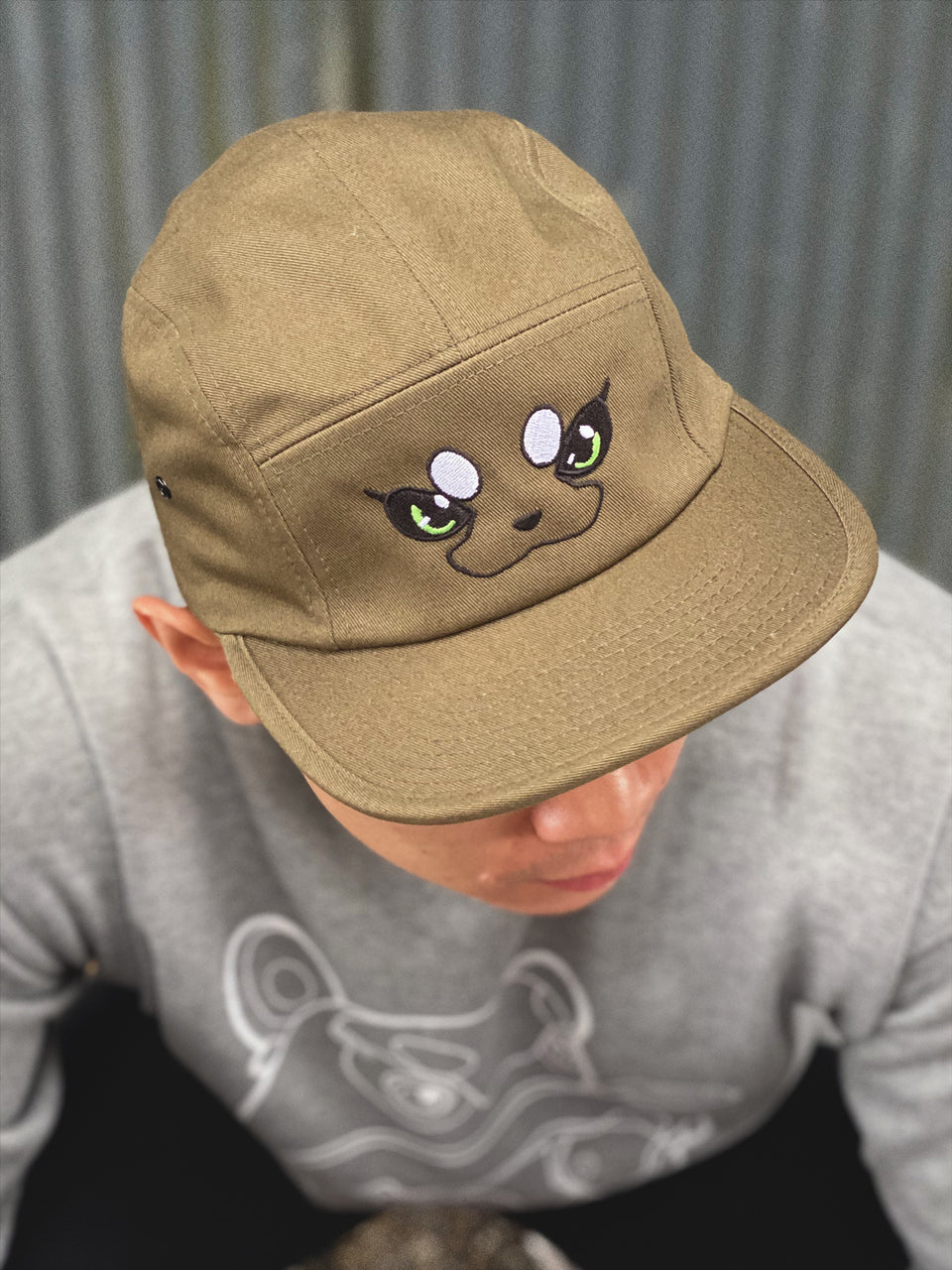 BOEJ Staredown Black Lines – Five Panel Cap