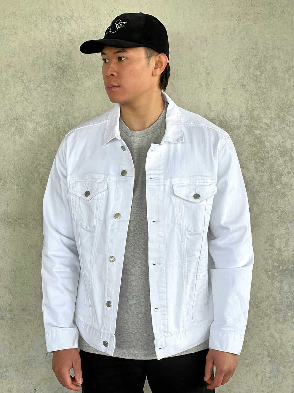 BOEJ Embroidered Denim jacket