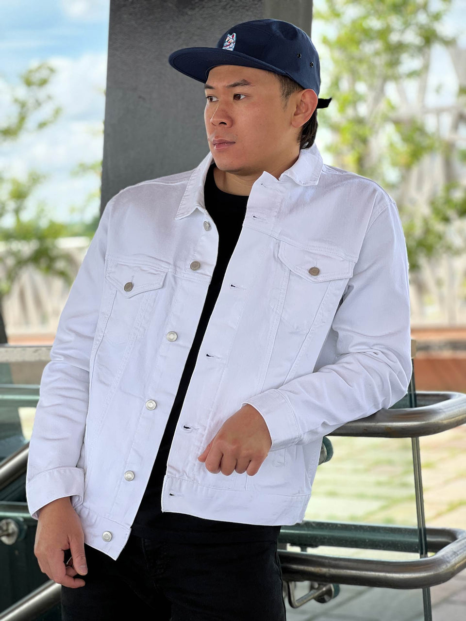 BOEJ Embroidered Denim jacket