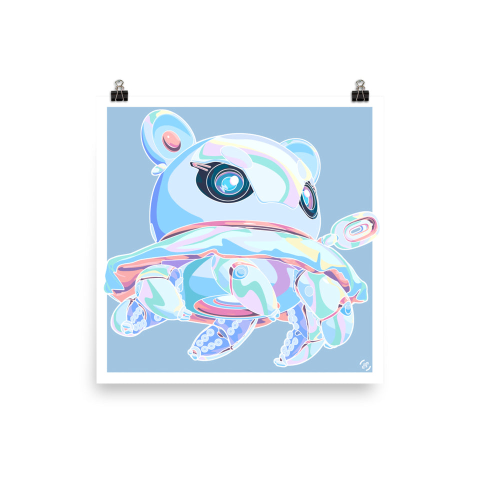 BOEJ Kio’s Galactic Flow Art Print